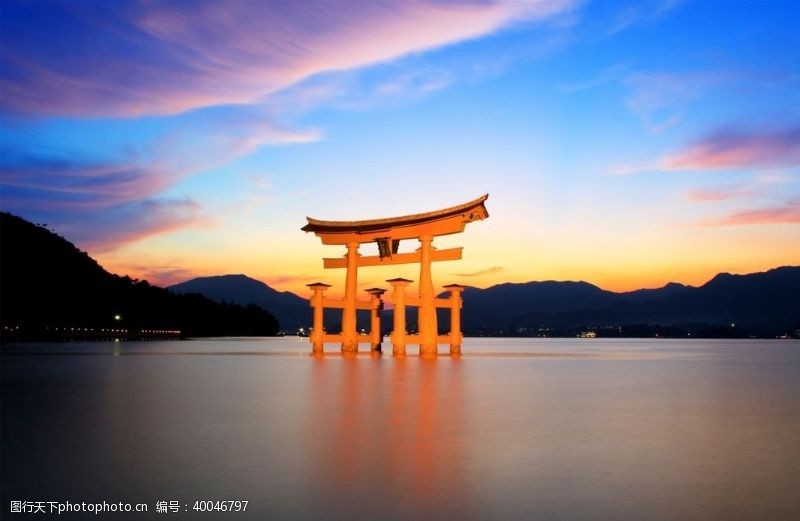 光影日本风光图片