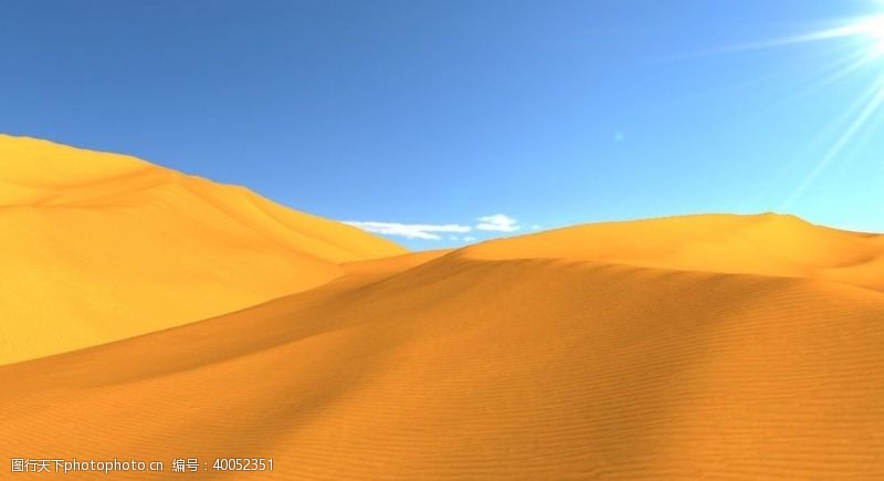 三维沙漠场景重建图片