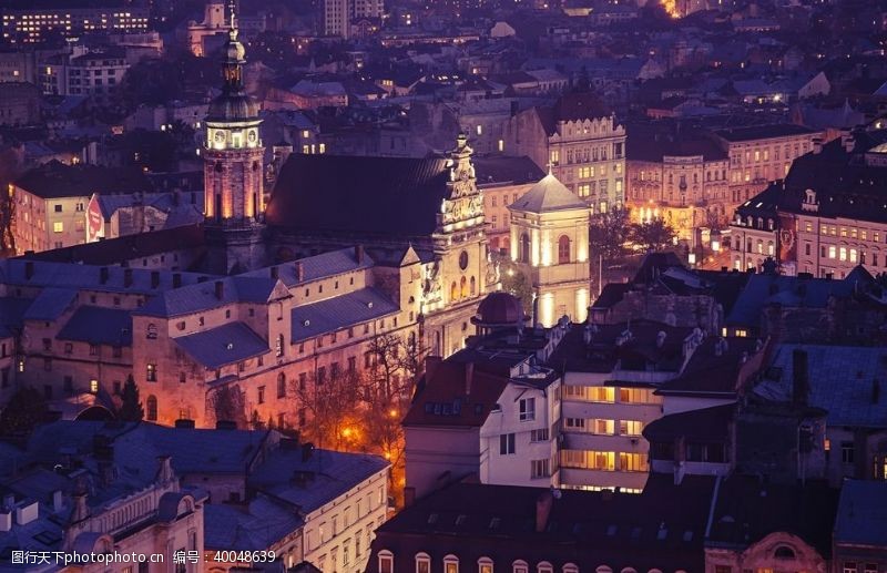 城市建筑乌克兰风光图片