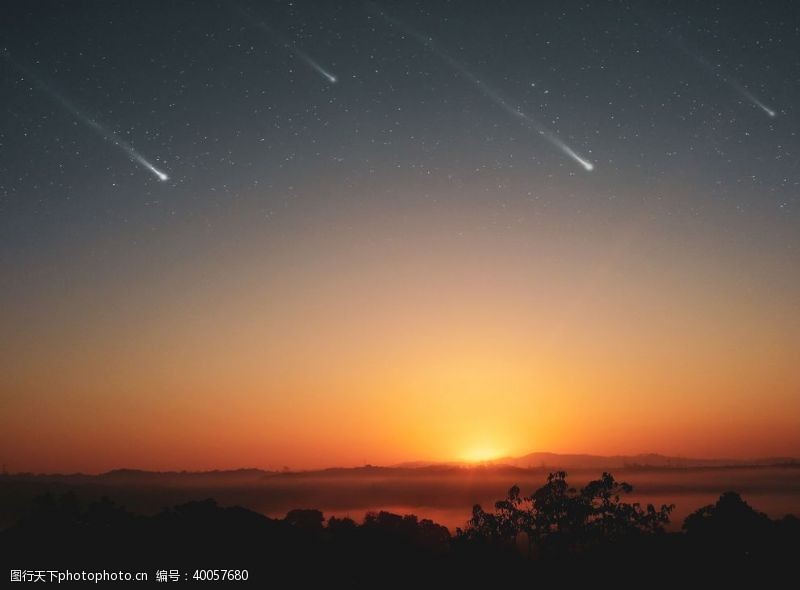 美丽背景星河图片