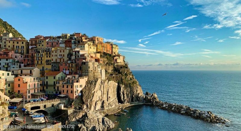 国外旅游意大利五渔村图片