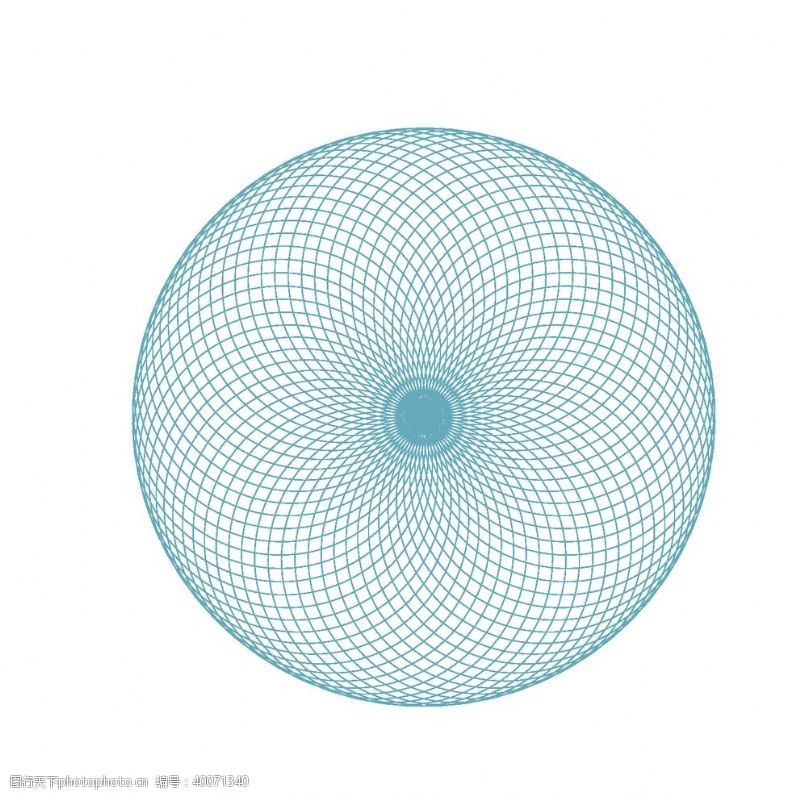 线条抽象圆环底纹图片