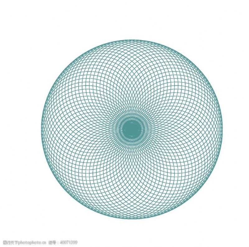 抽象线条圆环底纹图片