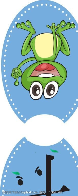 青蛙运动会主题立夏斗蛋广告图片