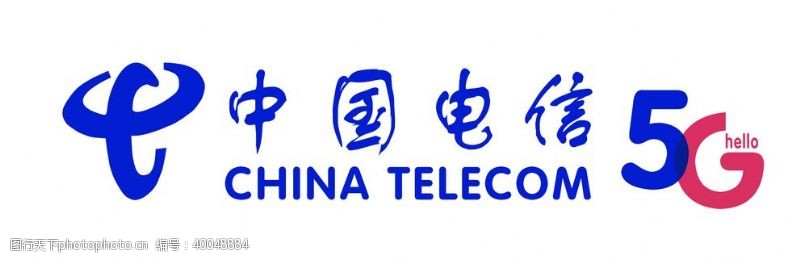 商标中国电信图片