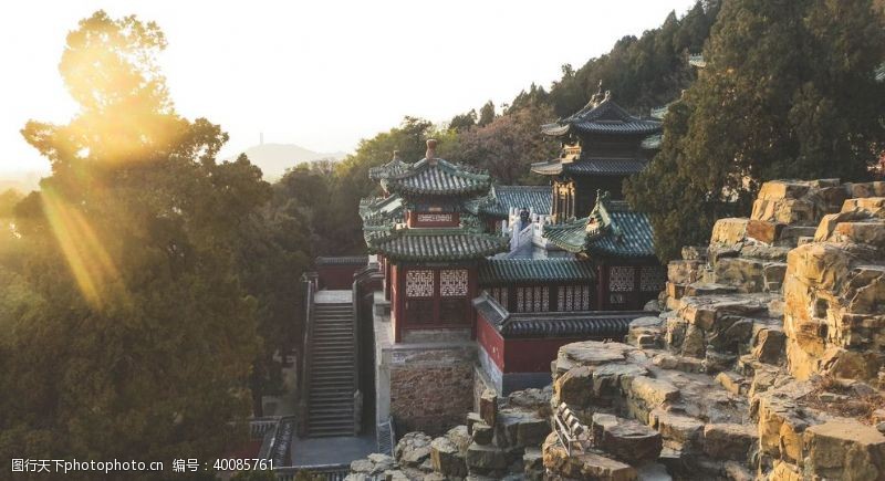 文明旅游北京颐和园图片