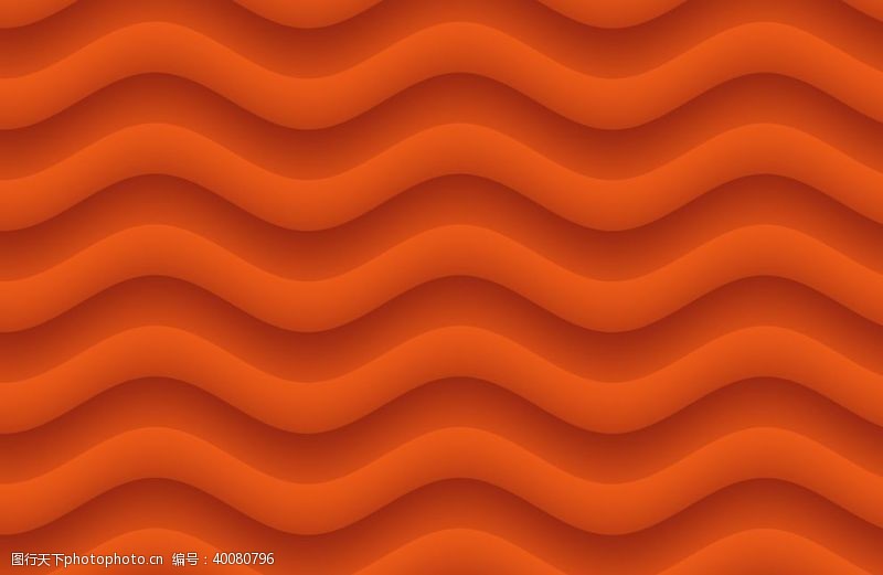 橙色画册设计橙色波纹图片