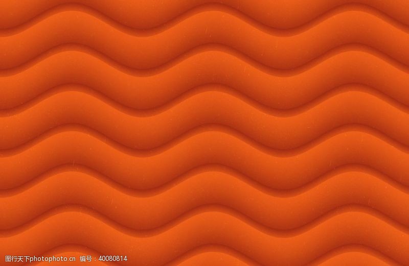 模板设计橙色波纹图片