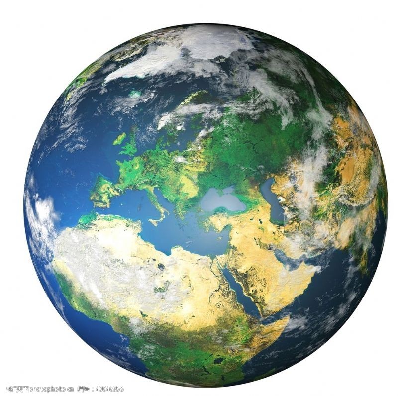绿色文理背景地球图片