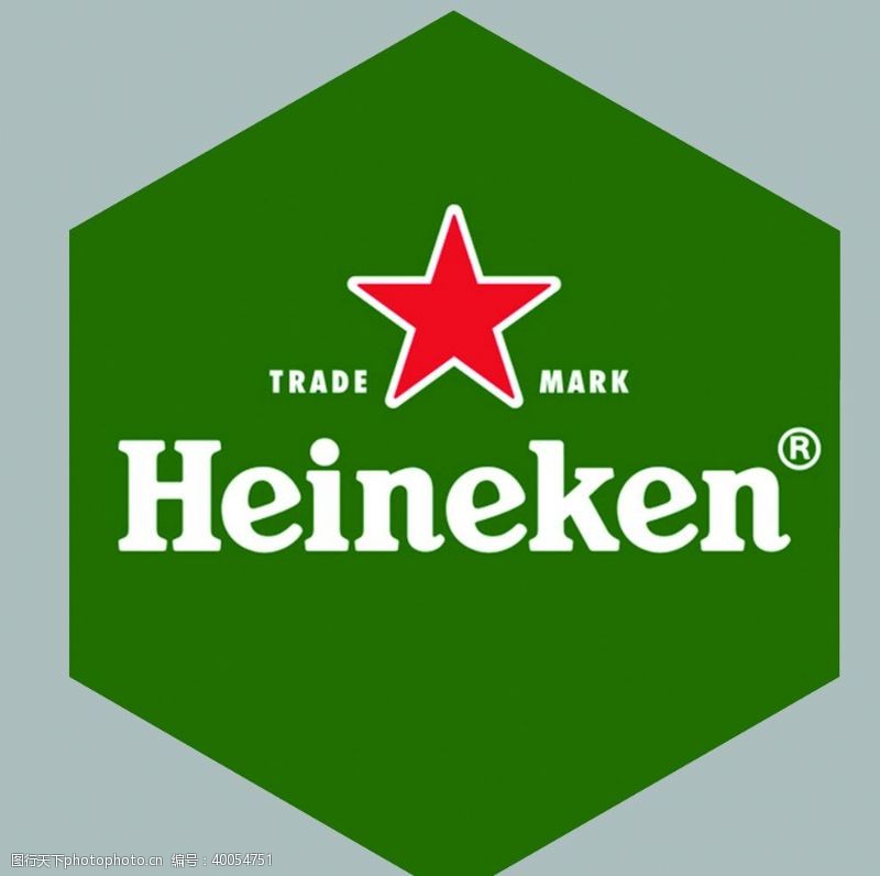 酒标海尼根heineken啤酒喜力图片