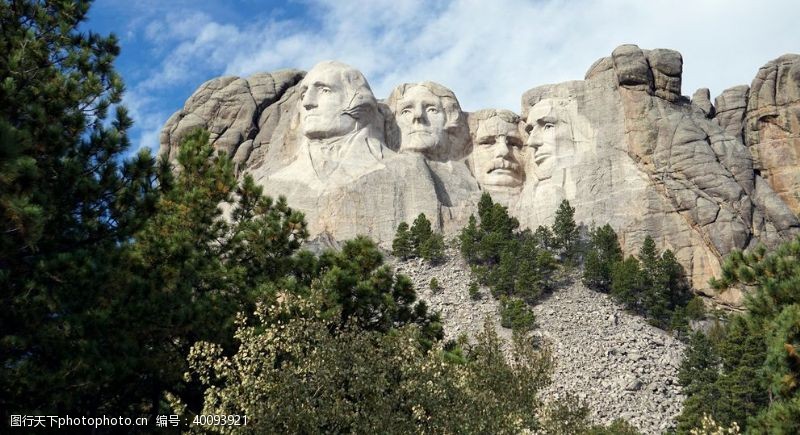 马雕塑美国总统公园图片