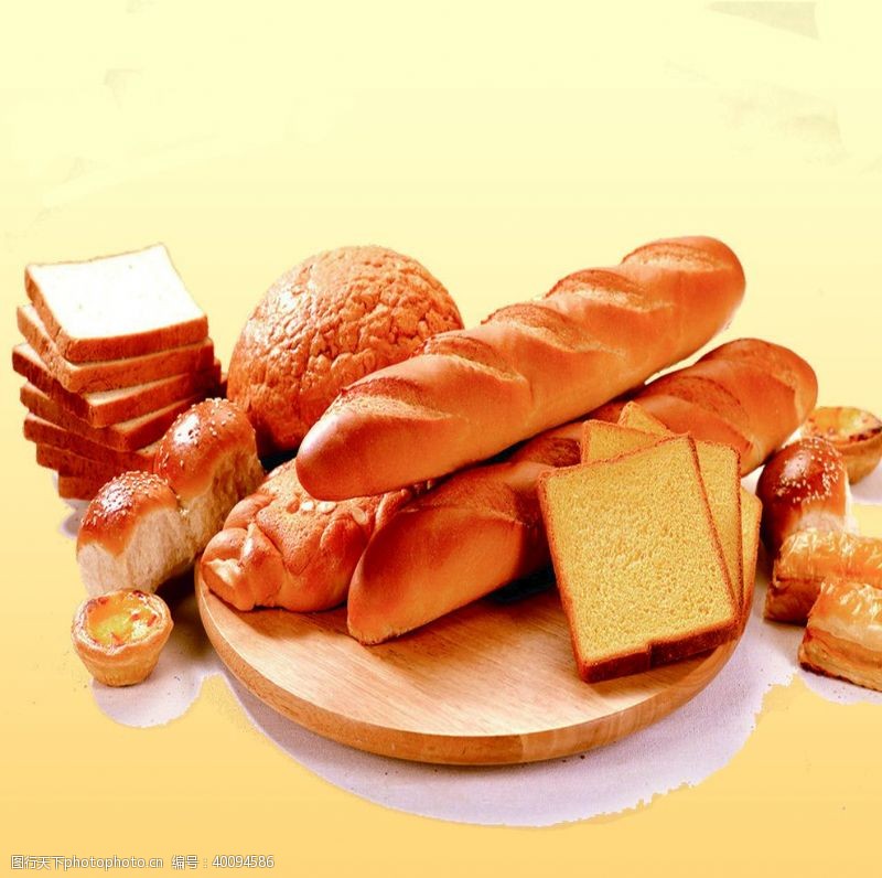 面包店面包图片