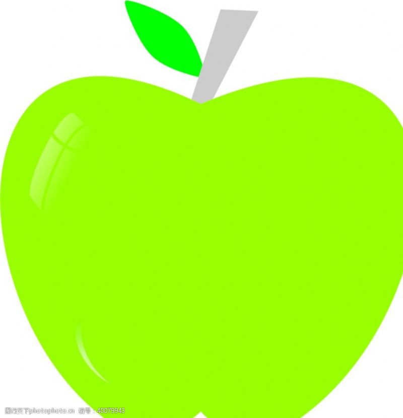 水果设计苹果图片