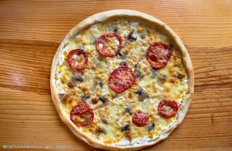 意大利菜披萨海报图片