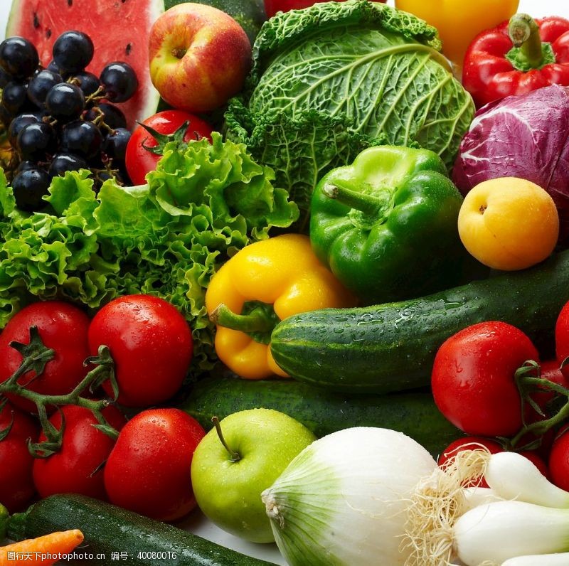 世界美食蔬菜图片