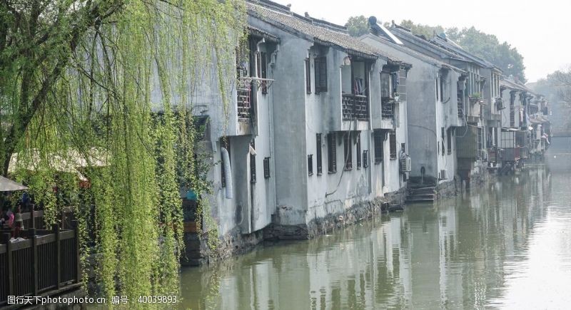 中国四大古桥苏州木渎古镇图片