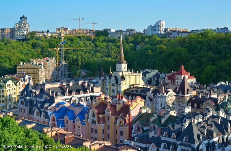 城市风景乌克兰风光图片