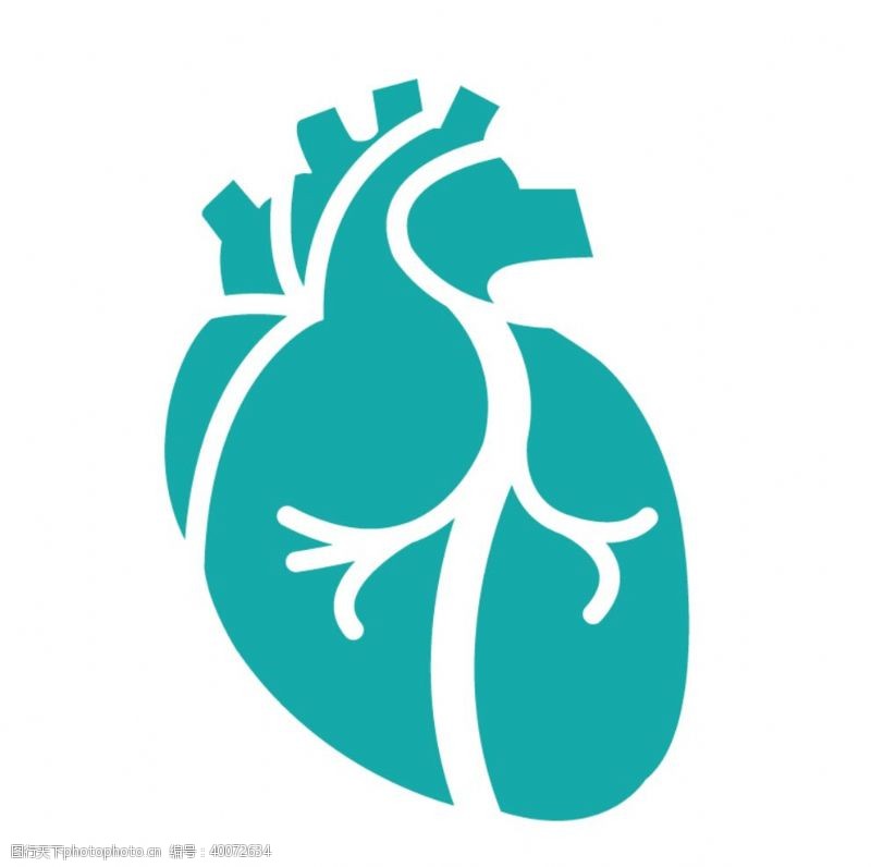 移动界面设计心脏心心跳心形ui心血图片