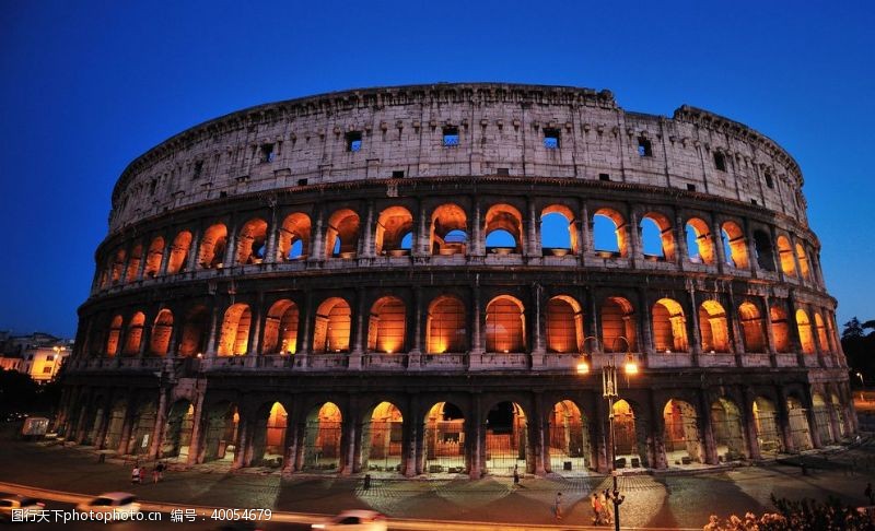 世界著名建筑意大利古罗马斗兽场图片