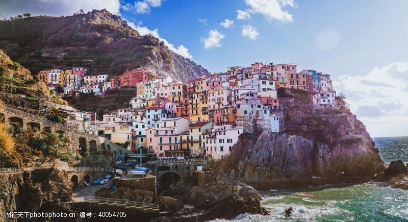 欧洲旅游意大利五渔村图片