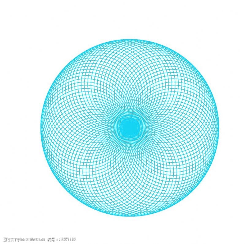 抽象背景矢量圆环底纹图片