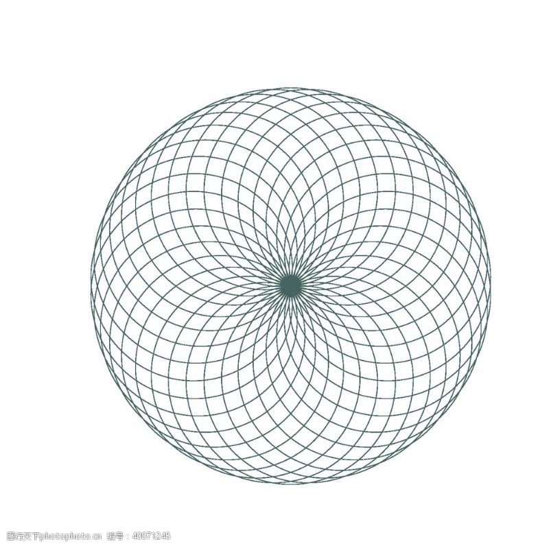 线条抽象圆环底纹图片