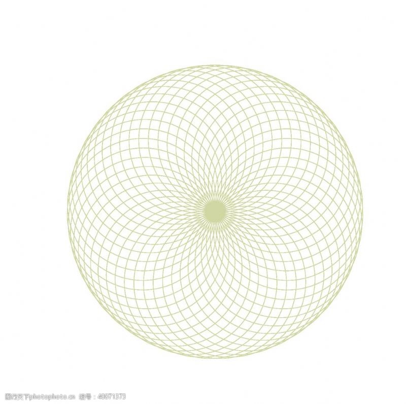 矢量几何圆环底纹图片