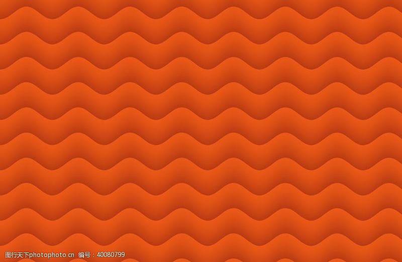 宣传推广橙色波纹图片