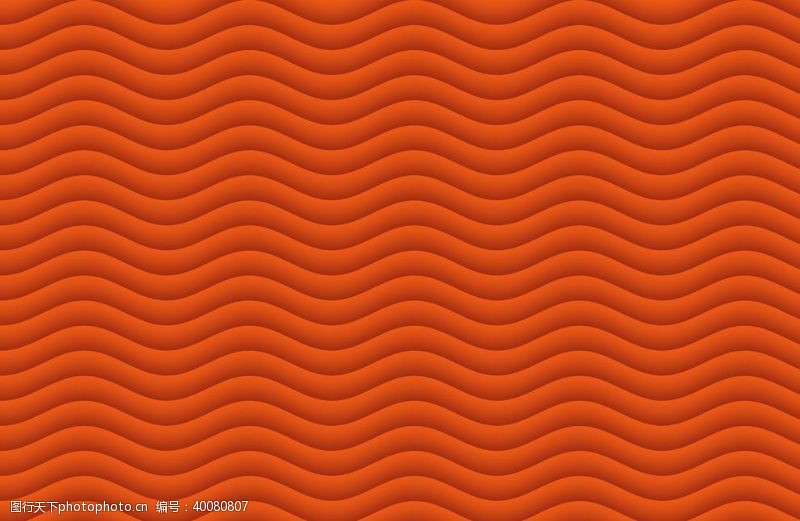 模板设计橙色波纹图片