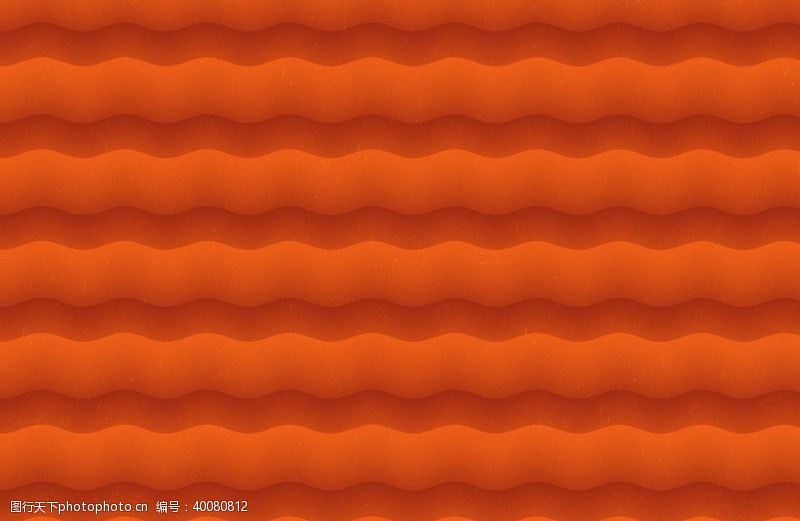 橙色海报橙色波纹图片