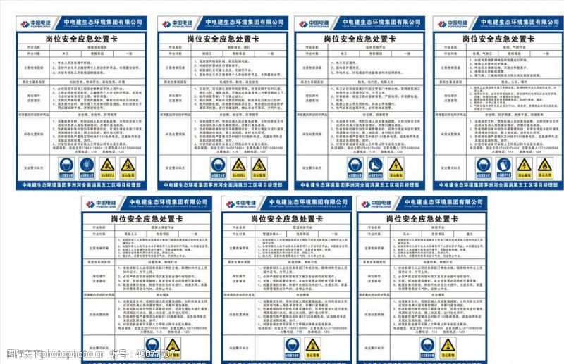 psd模板岗位安全标示牌图片