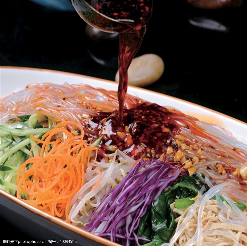 中式美食创意凉菜图片
