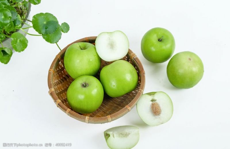 绿色食品青枣图片