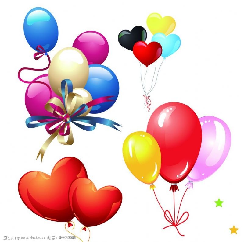生日气球气球图片