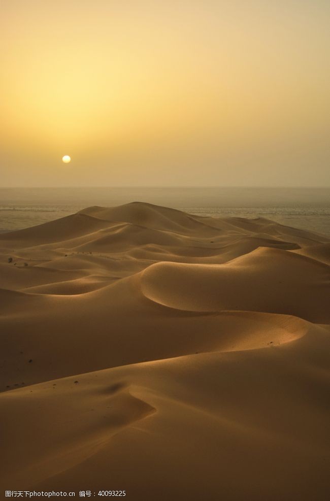 荒凉沙漠图片