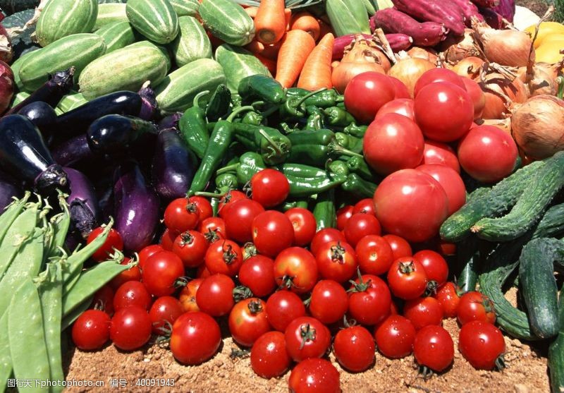 绿色产品田园蔬菜图片