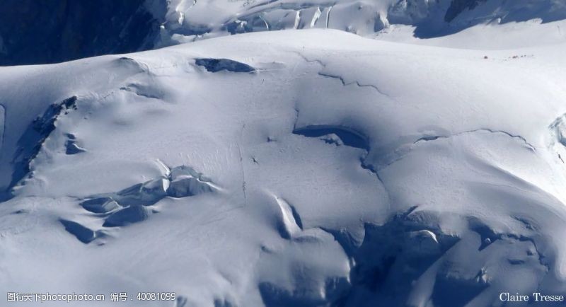 唯美背景雪景图片