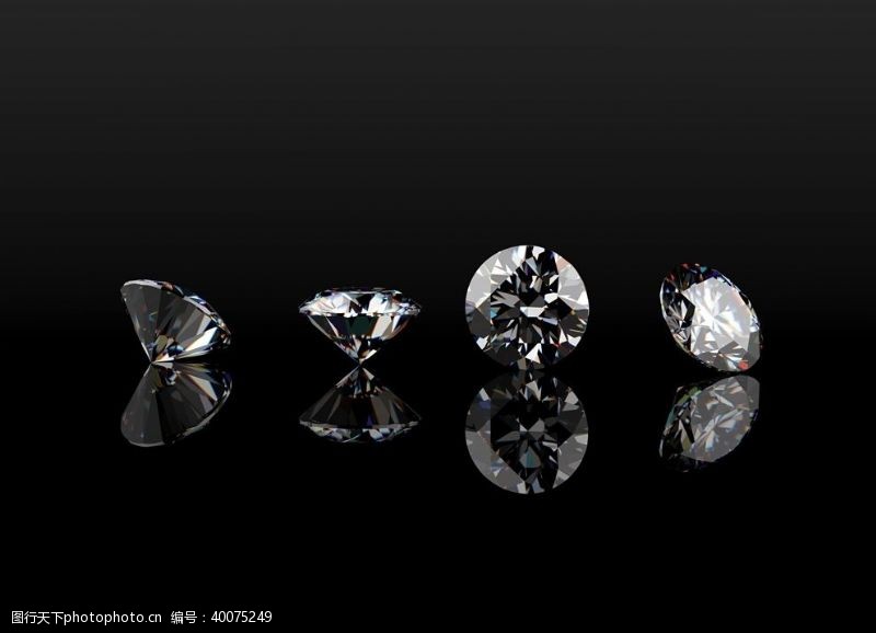 光环钻石宝石图片