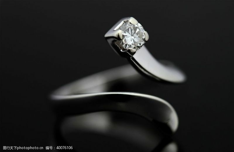 珠宝文化钻石戒指图片