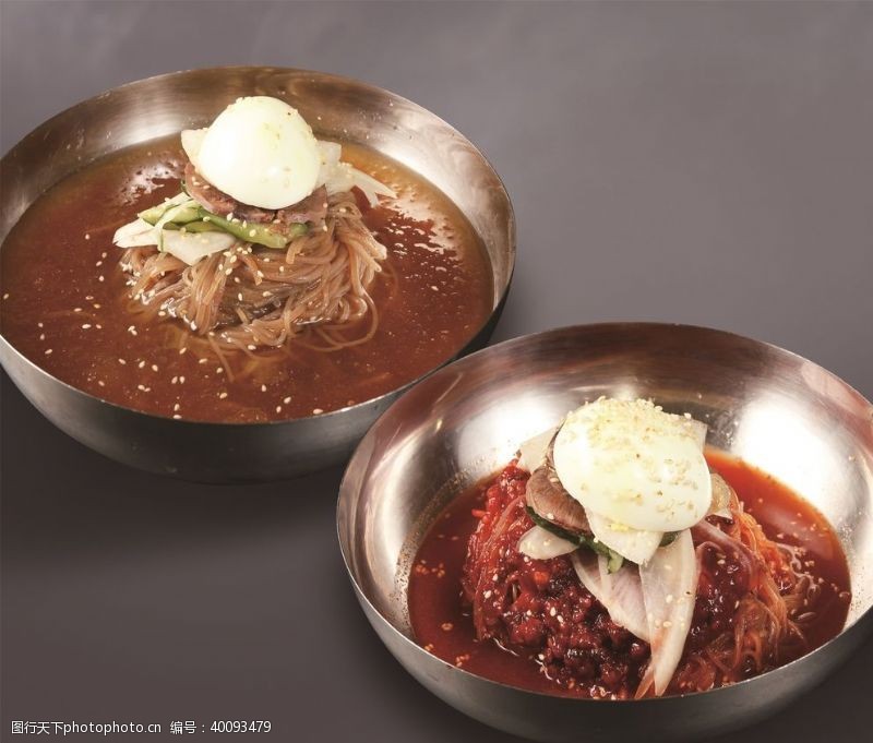 韩国料理展架朝鲜冷面图片