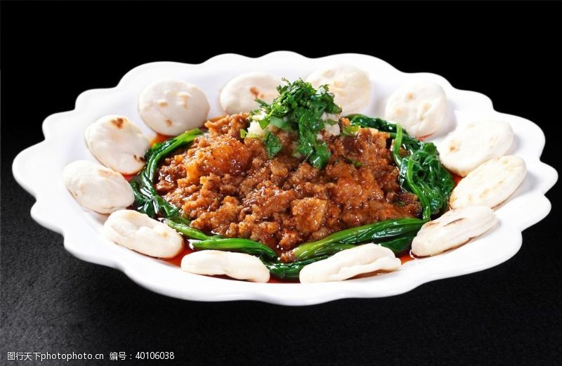 高清菜谱用图锅魁粉蒸牛肉图片