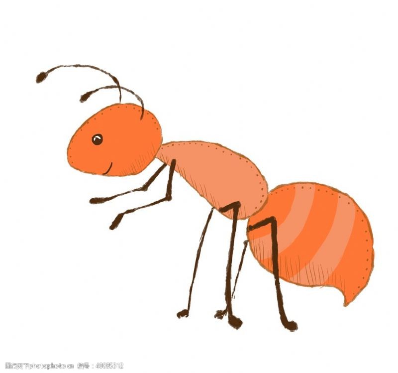 人物造型卡通蚂蚁图片