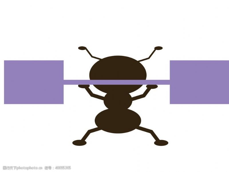 人物造型卡通Q版蚂蚁图片