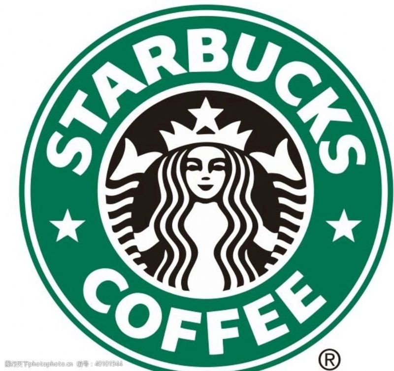 咖啡标识矢量星巴克logo图片