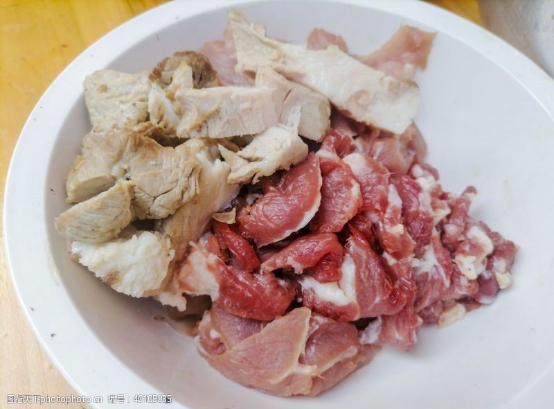 宴席猪肉瘦肉图片