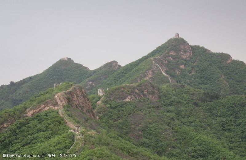 不断长城风景图片