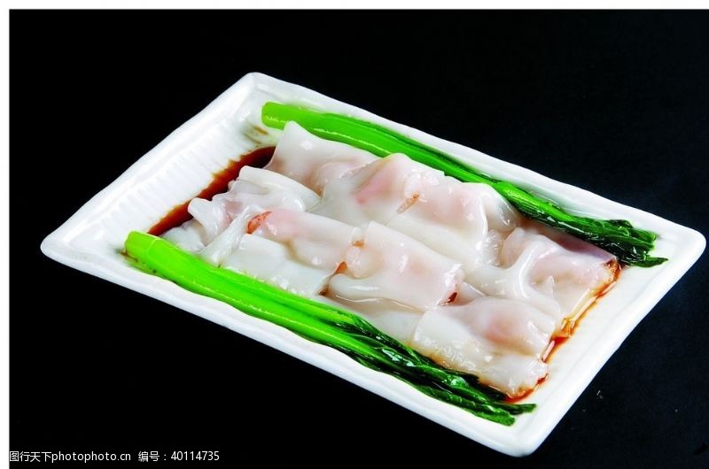 美食宣传广东肠粉图片