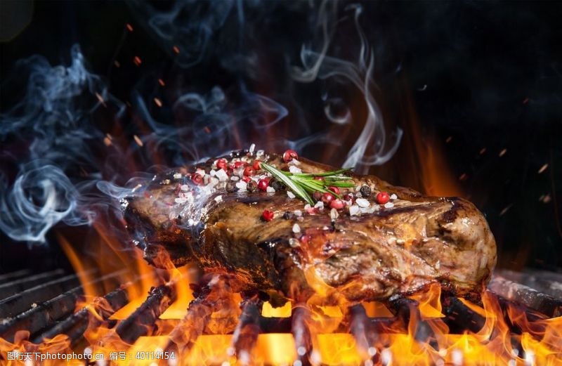烧牛肉韩式烤肉图片