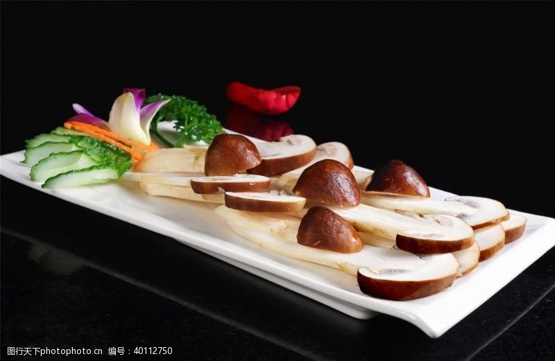 小食菜单火锅菌类配菜图片