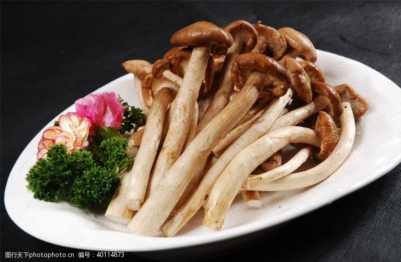 饮食类火锅菌类配菜图片
